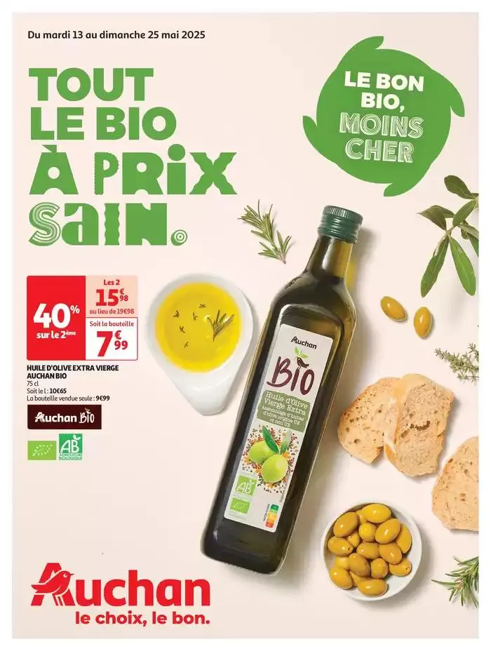 Tout le bio à prix sain du 13 mai au 25 mai 2025 - Catalogue page 1