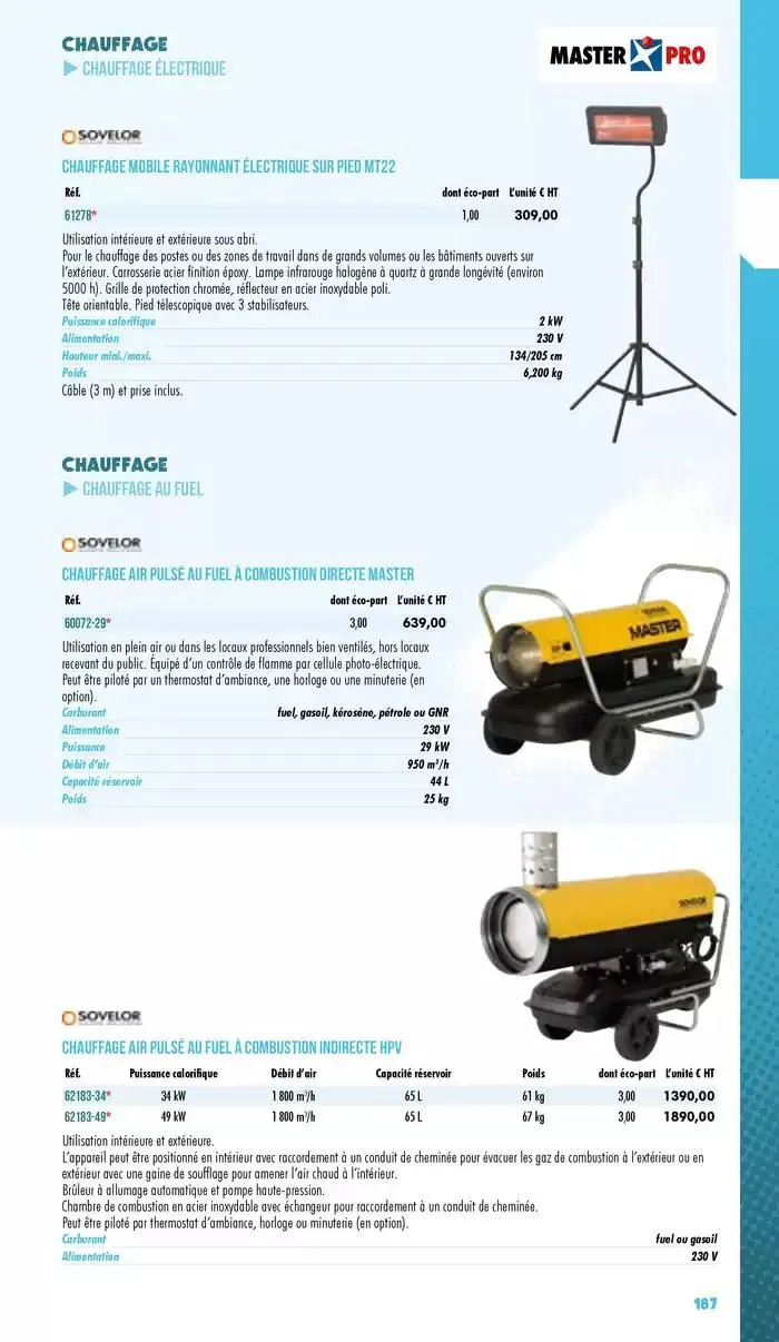 Essentiel Industrie 2025 du 3 janvier au 31 décembre 2025 - Catalogue page 189