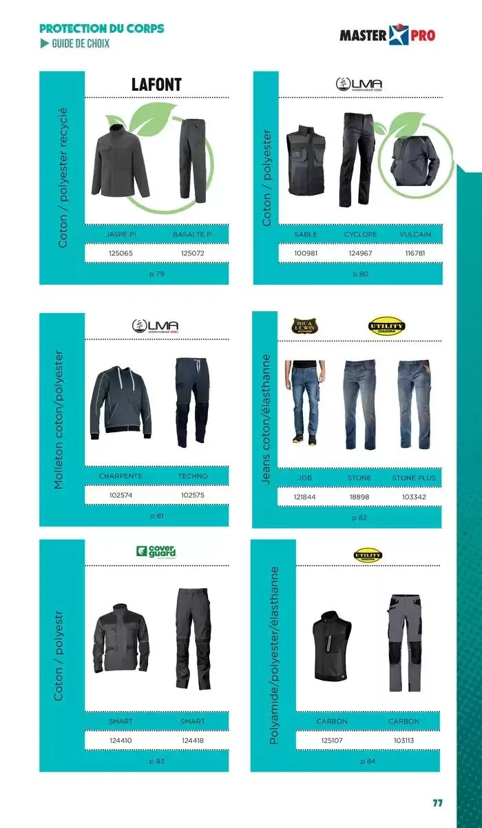 Essentiel Protection 2025 tarifé du 3 mars au 31 décembre 2025 - Catalogue page 79