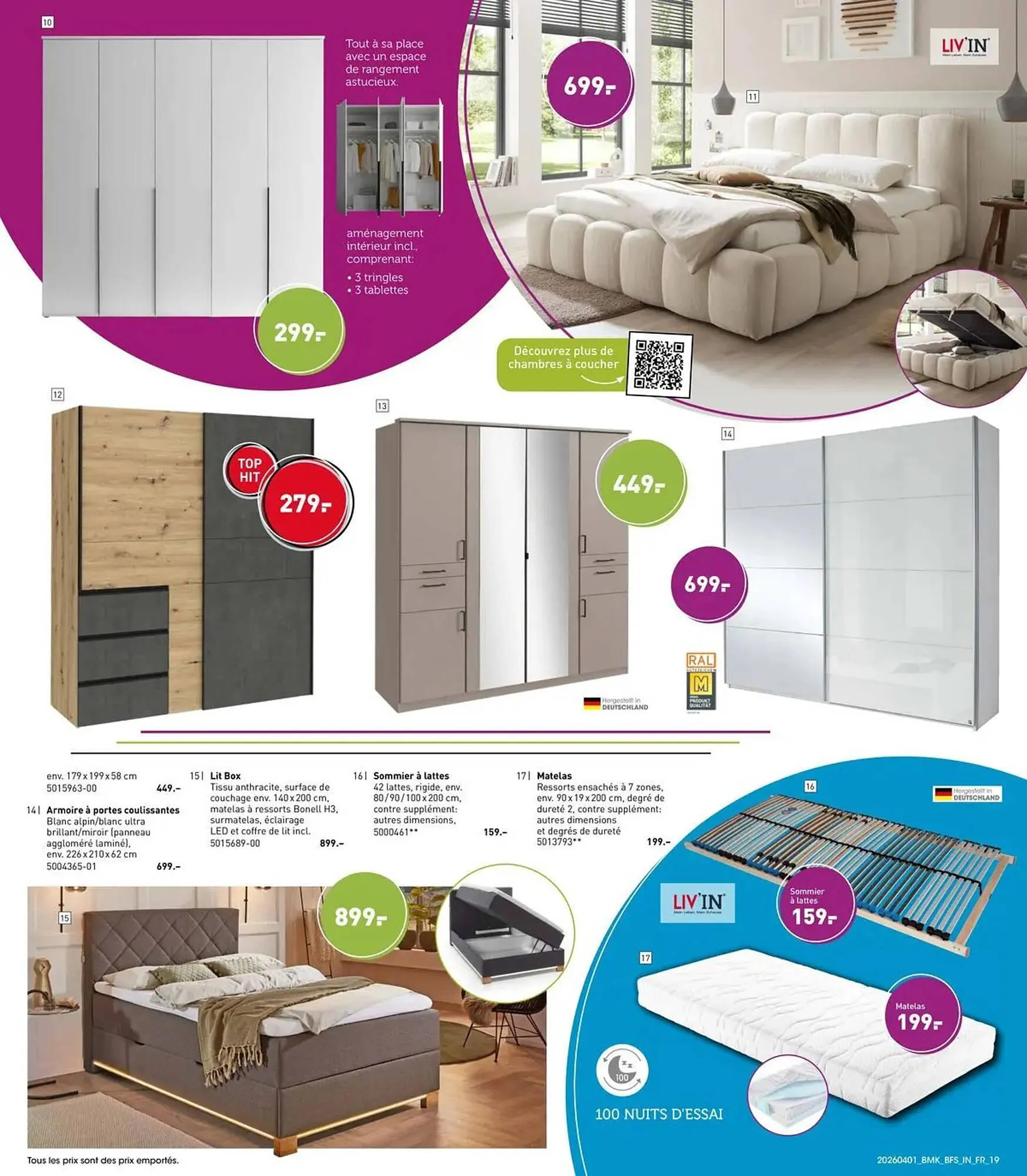 Catalogue Möbel Martin du 1 avril au 30 avril 2026 - Catalogue page 19