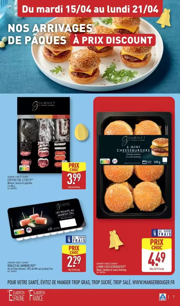 Arrivages de Pâques à prix discount du 15 avril au 21 avril 2025 - Catalogue page 10