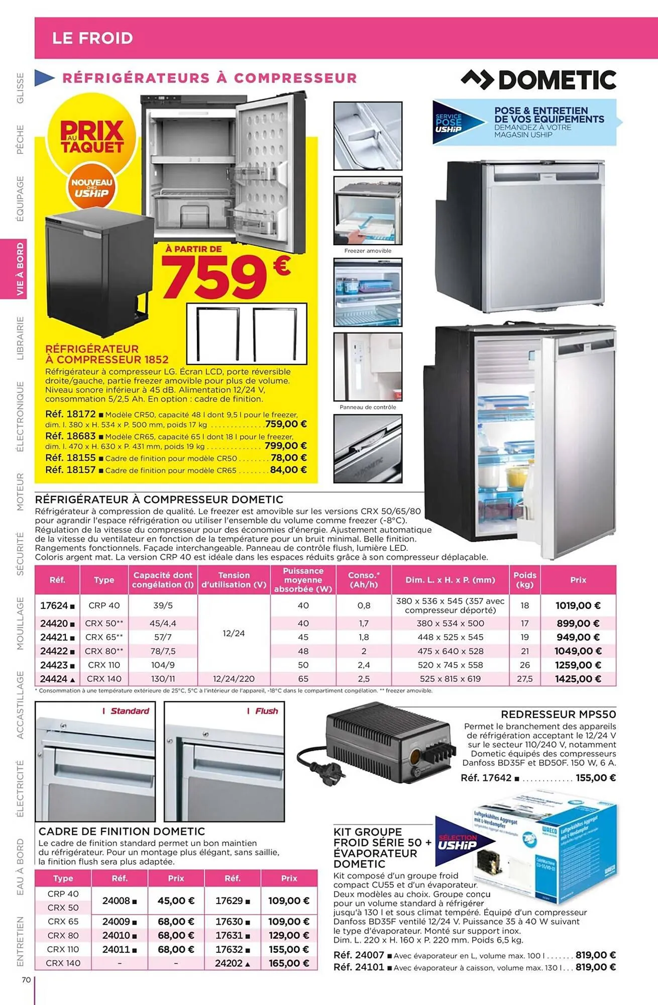 Catalogue Uship du 1 mars au 31 décembre 2023 - Catalogue page 70