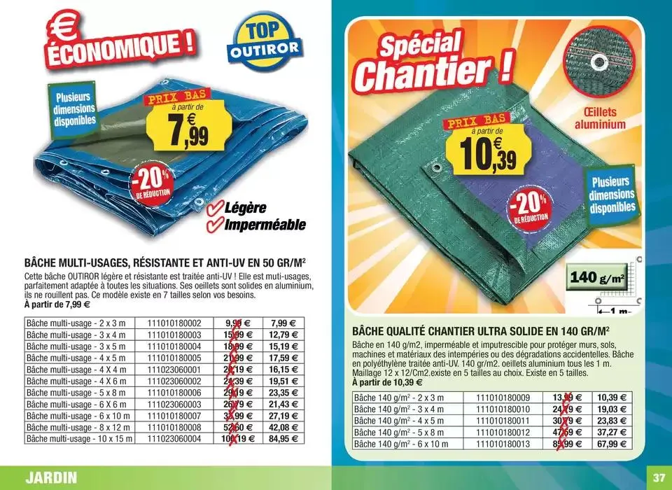 Les jours Anniversaire ! du 11 avril au 31 décembre 2025 - Catalogue page 37