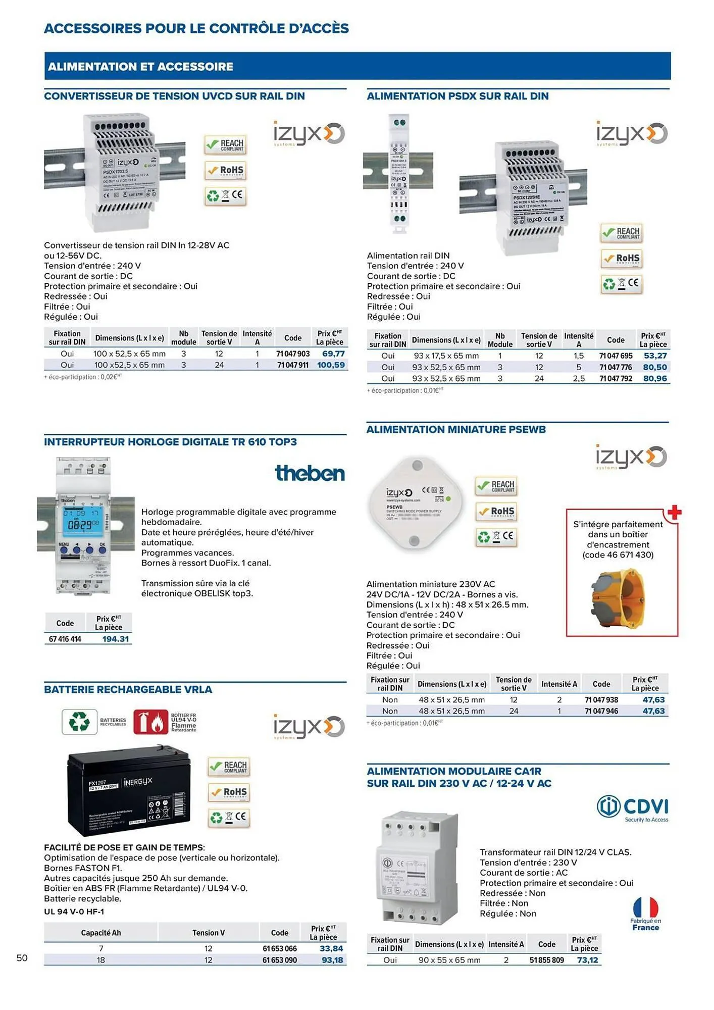 Catalogue Prolians du 2 octobre au 31 décembre 2025 - Catalogue page 50