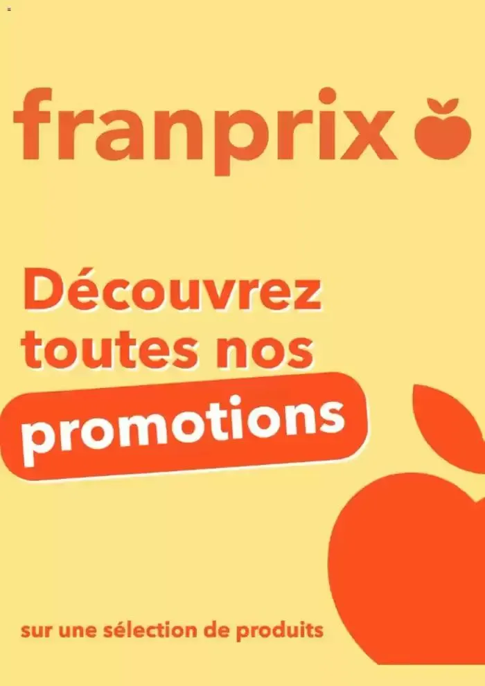 Découvrez toutes nos promotions du 26 mars au 22 avril 2025 - Catalogue page 1