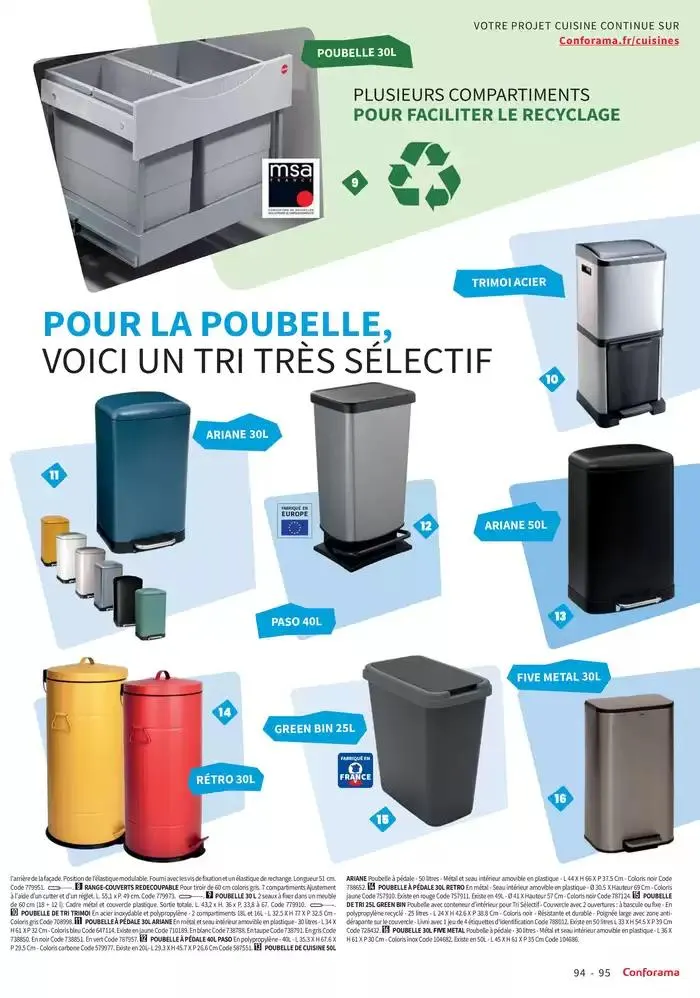 Guide Cuisine 2025 du 1 janvier au 31 décembre 2025 - Catalogue page 95