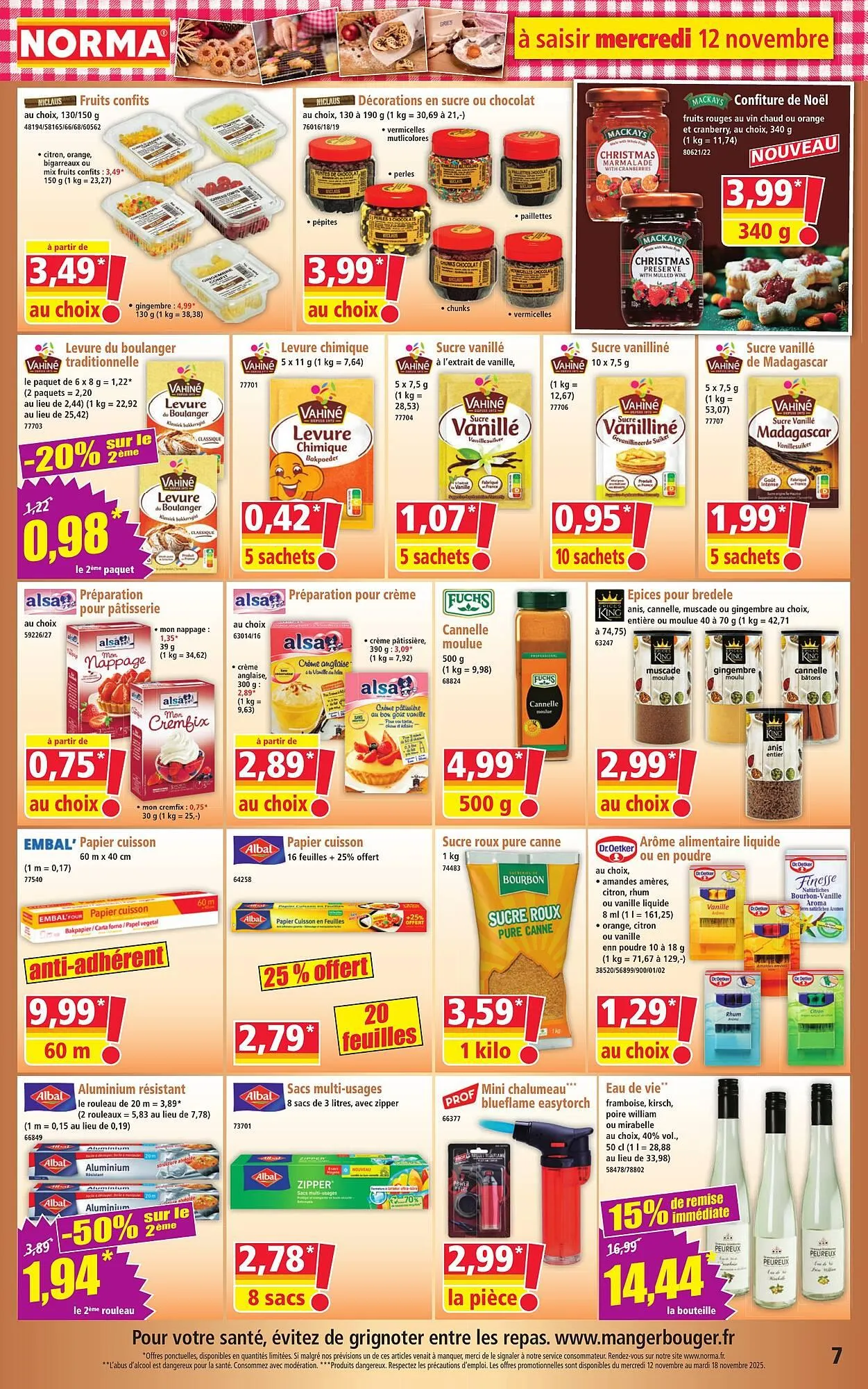 Catalogue Norma du 12 novembre au 18 novembre 2025 - Catalogue page 7