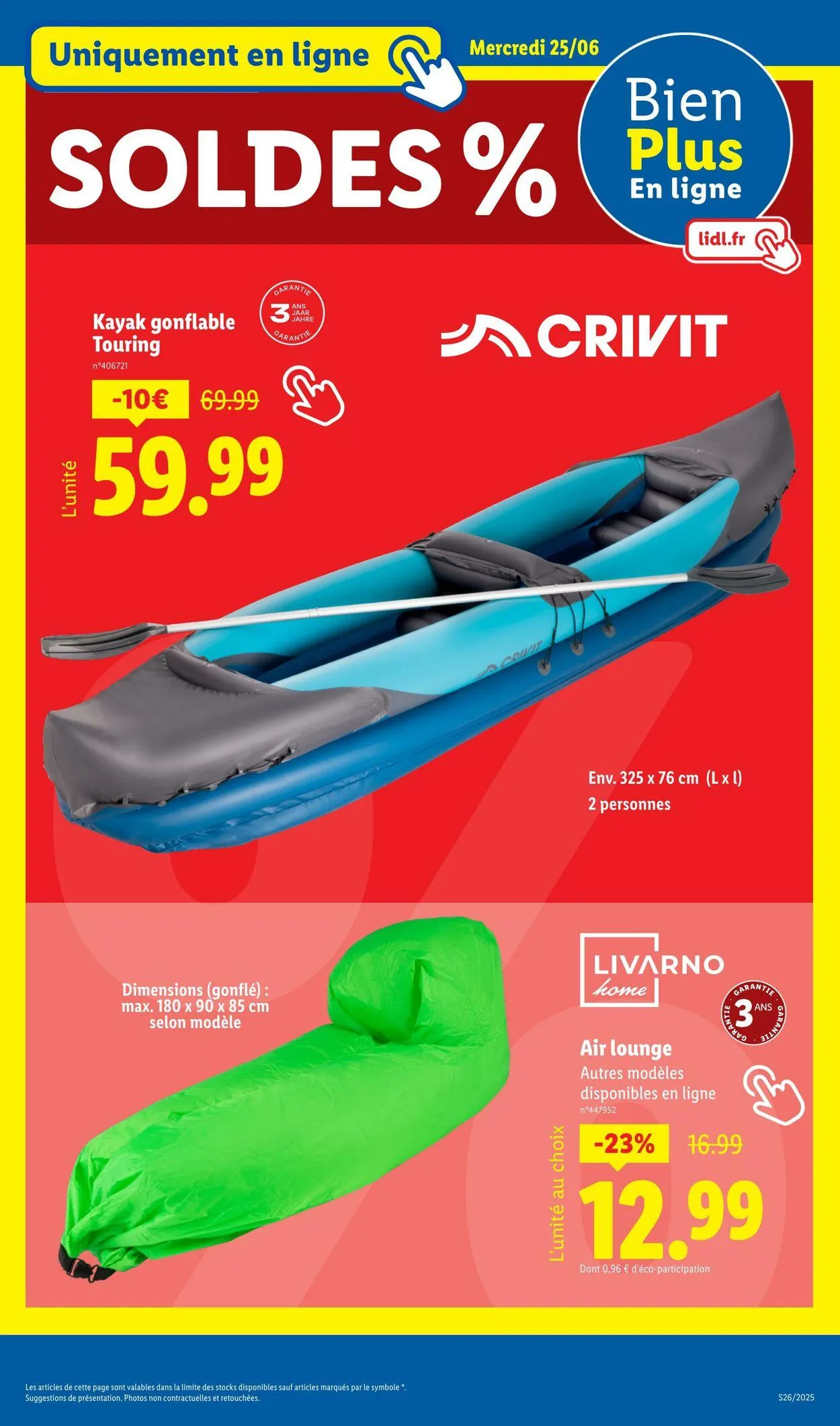 Lidl du 26 juin au 2 juillet 2025 - Catalogue page 45