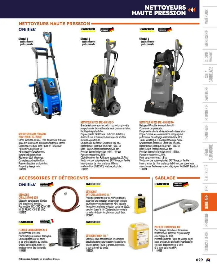 Guide produits 2024 du 15 mars au 31 décembre 2024 - Catalogue page 629