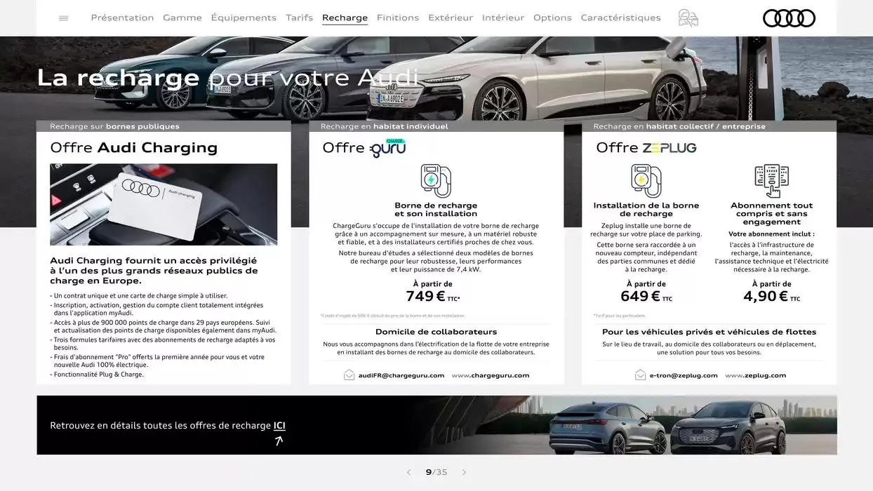 Audi Q6 e-tron  du 7 janvier au 31 janvier 2026 - Catalogue page 9