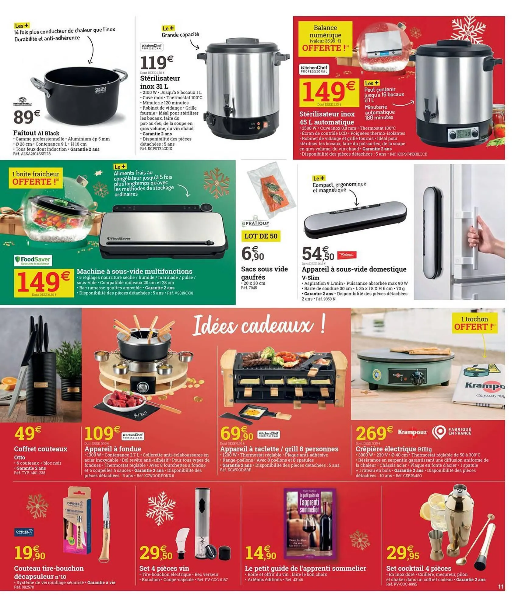 Catalogue Espace emeraude du 19 décembre au 23 décembre 2023 - Catalogue page 11