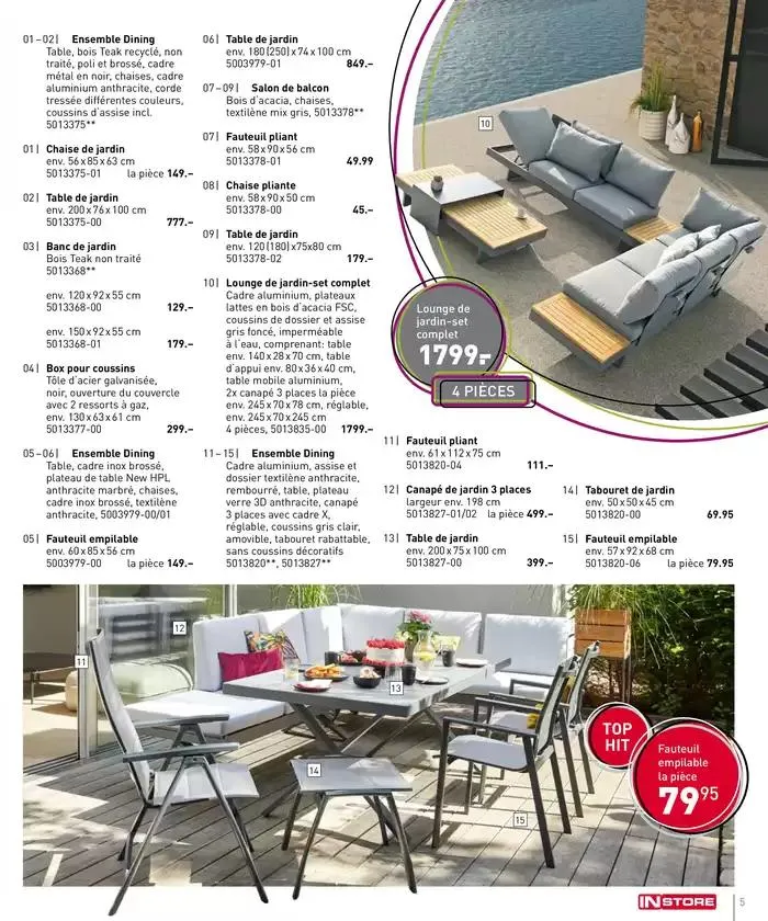 POUR UNE JOIE DE VIVRE ENSOLEILLÉE du 28 mars au 13 avril 2025 - Catalogue page 5