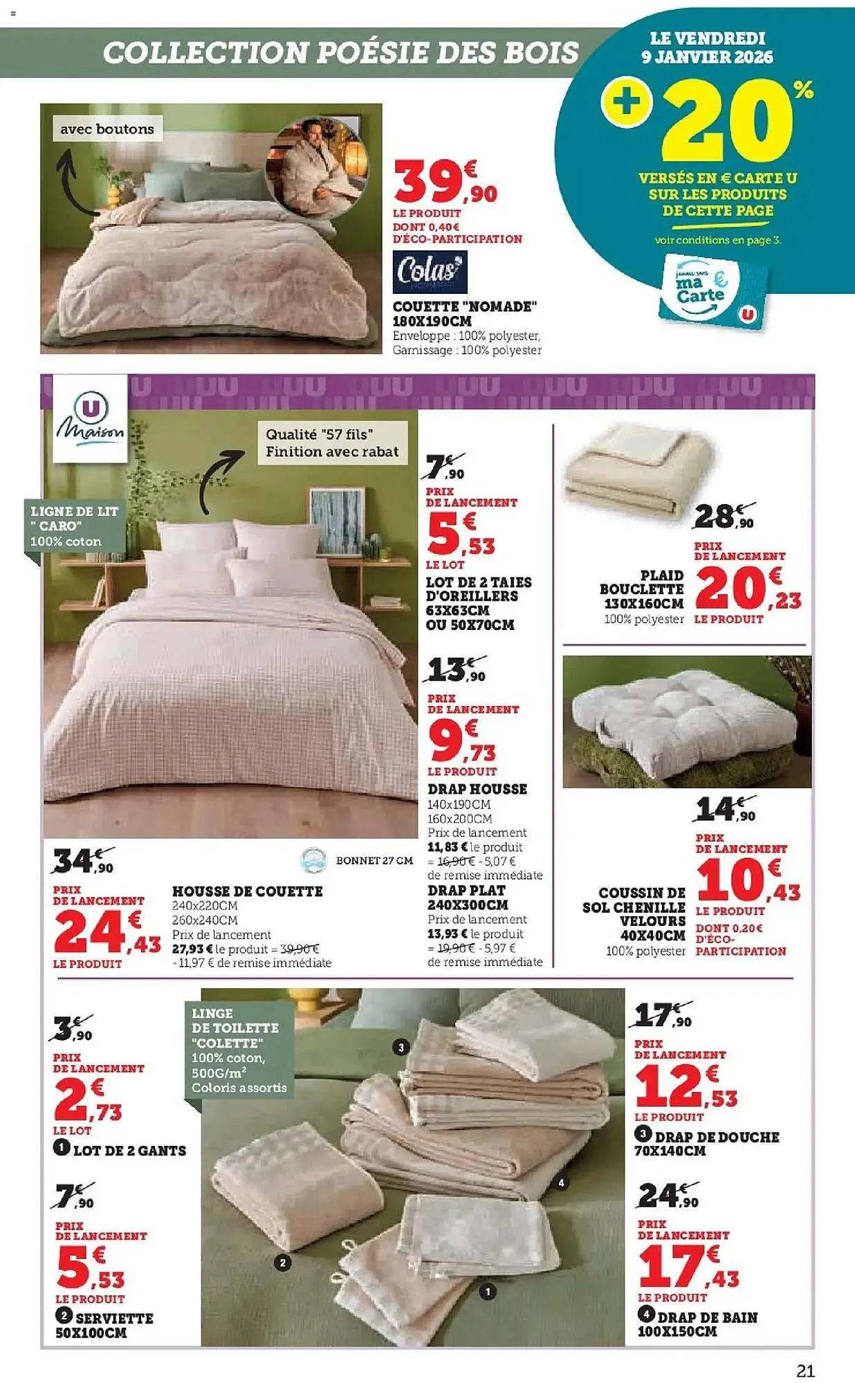 Catalogue Hyper U du 27 décembre au 11 janvier 2026 - Catalogue page 21