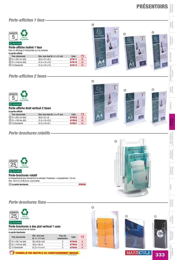 Catalogue Entreprises 2025 du 13 janvier au 31 décembre 2025 - Catalogue page 335