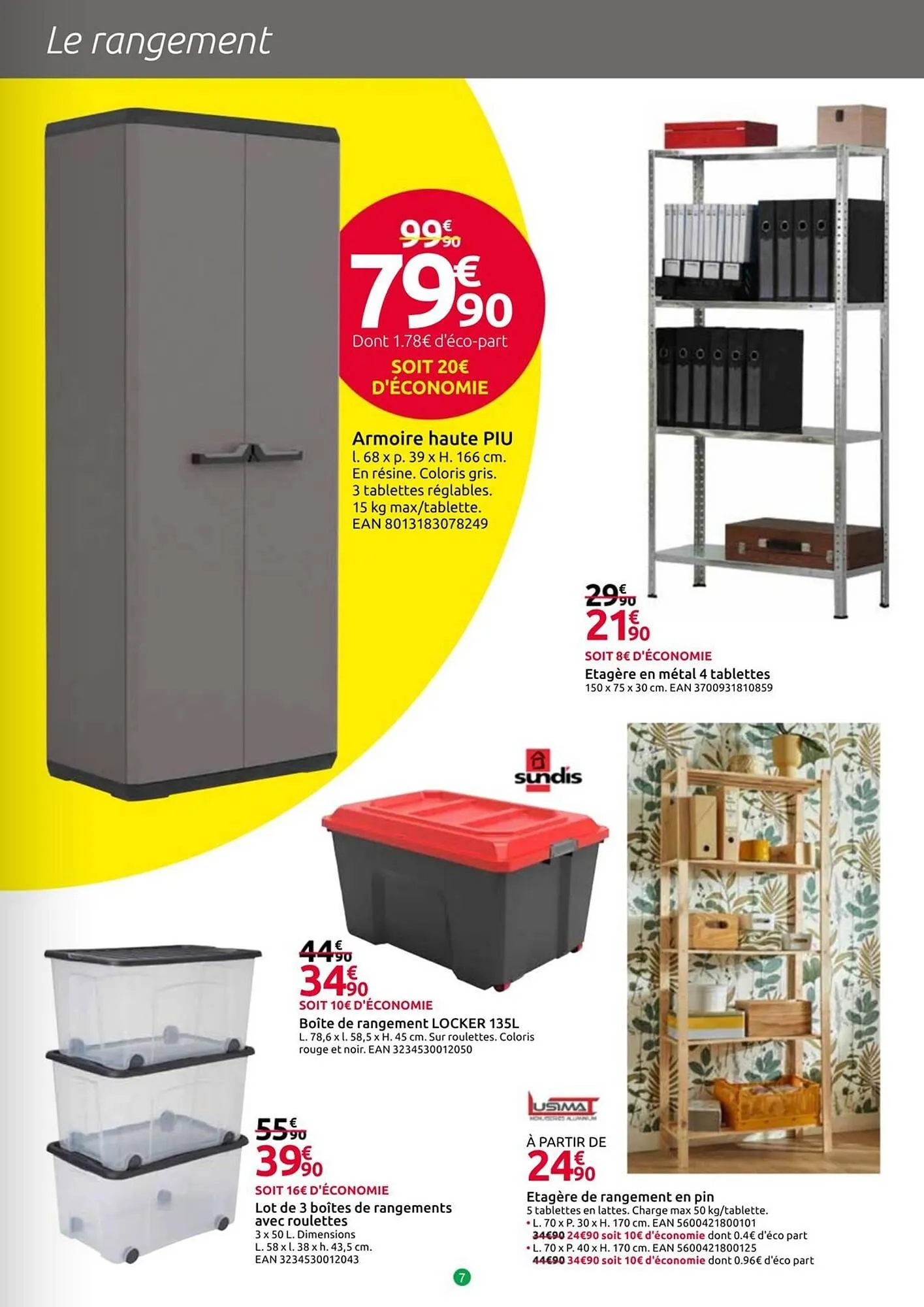 Catalogue Mr Bricolage du 25 mars au 19 avril 2026 - Catalogue page 7