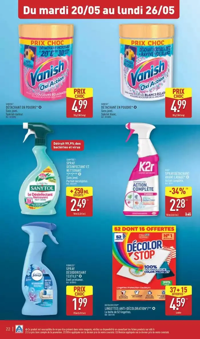 Retrouvez nos bons plans du 20 mai au 26 mai 2025 - Catalogue page 25