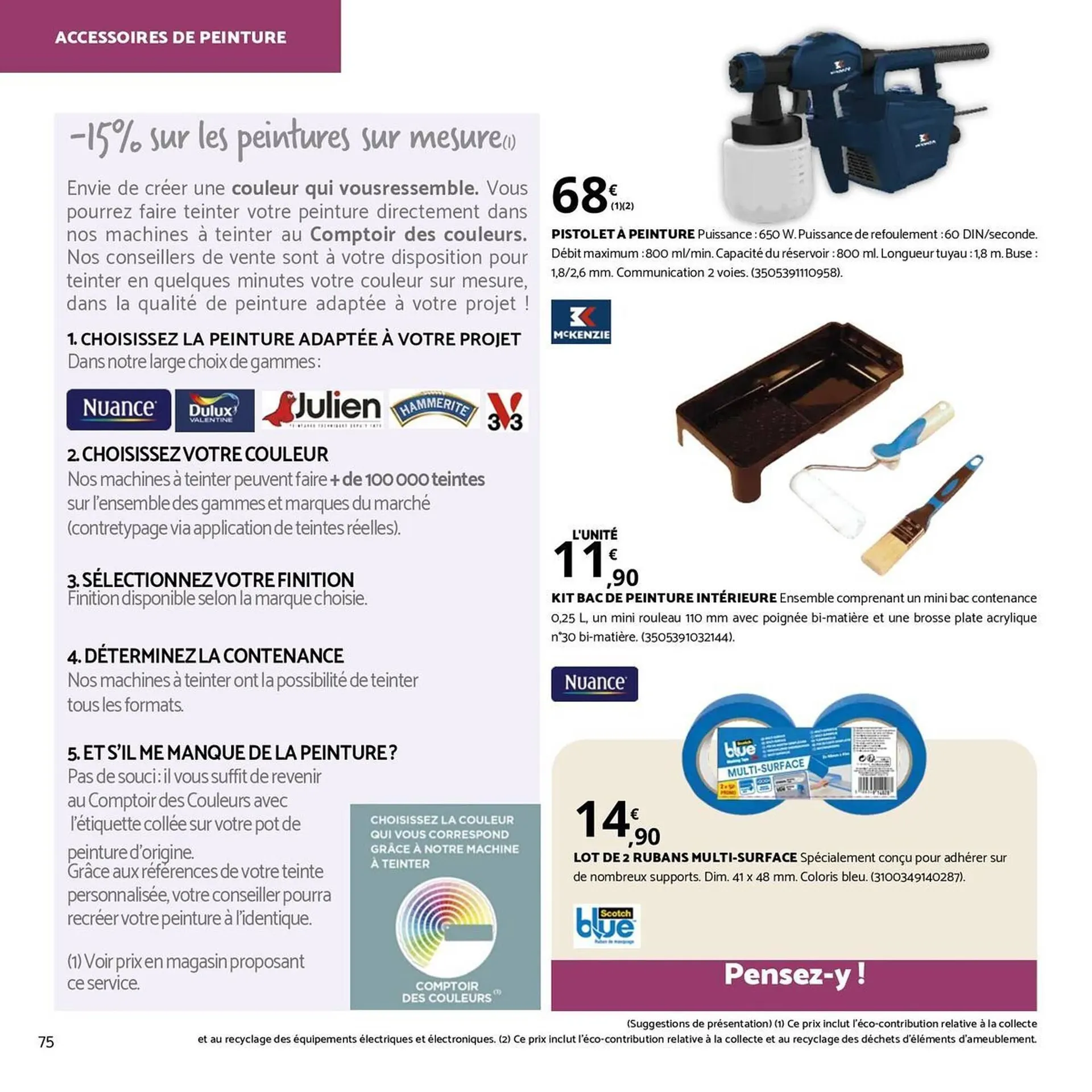 Catalogue Bricomarché du 11 février au 29 mars 2026 - Catalogue page 75