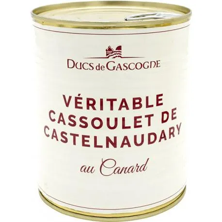 Véritable Cassoulet de Castelnaudary au canard