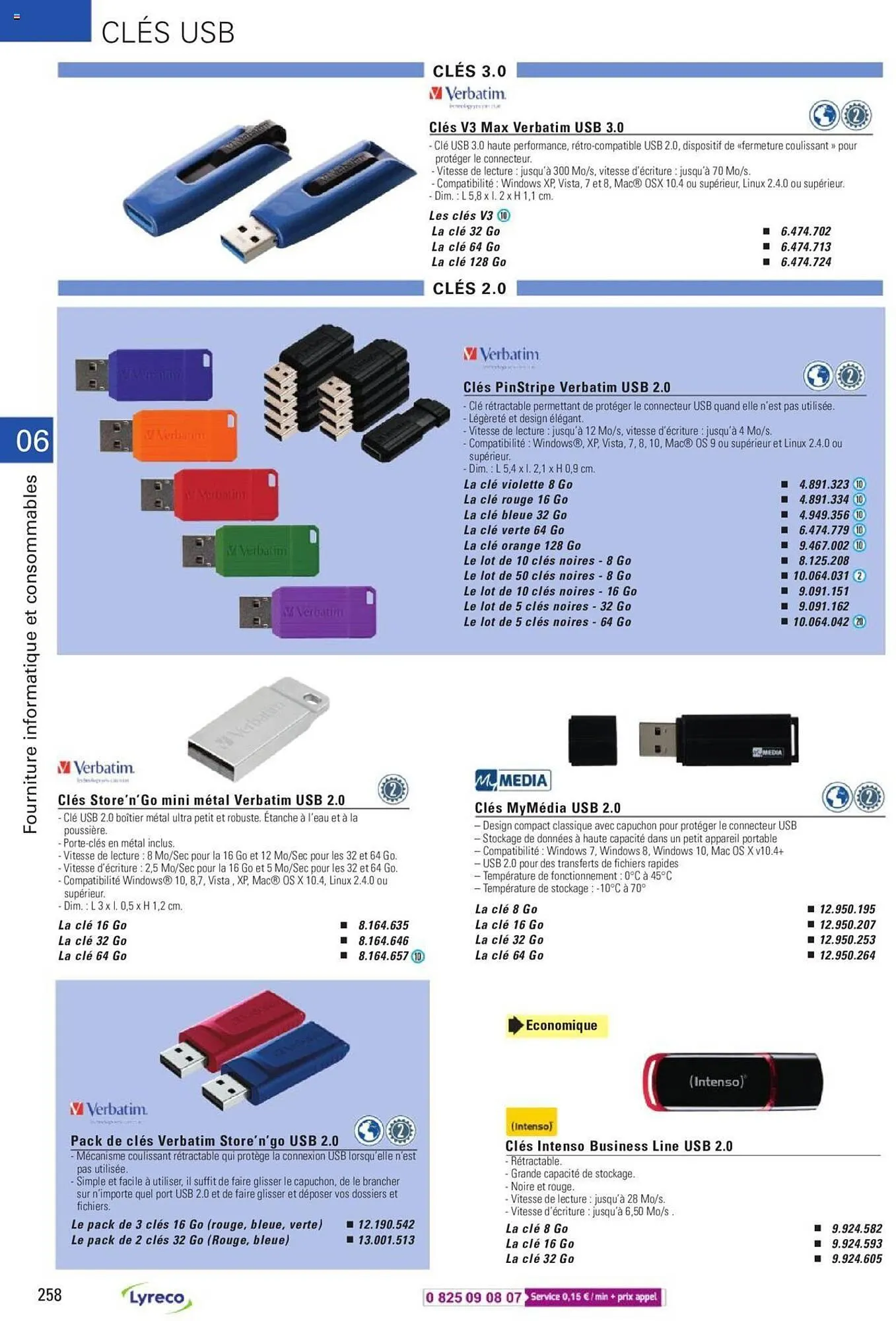 Catalogue Lyreco du 15 mai au 31 décembre 2023 - Catalogue page 258