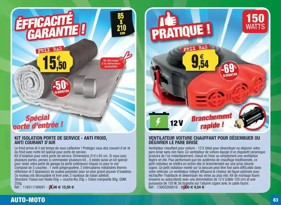 Les jours Anniversaire ! du 11 avril au 31 décembre 2025 - Catalogue page 83