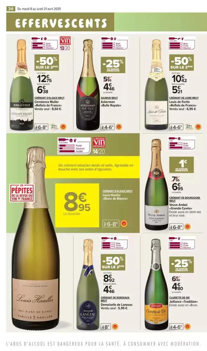 FOIRE AUX VINS DE PRINTEMPS du 8 avril au 21 avril 2025 - Catalogue page 38