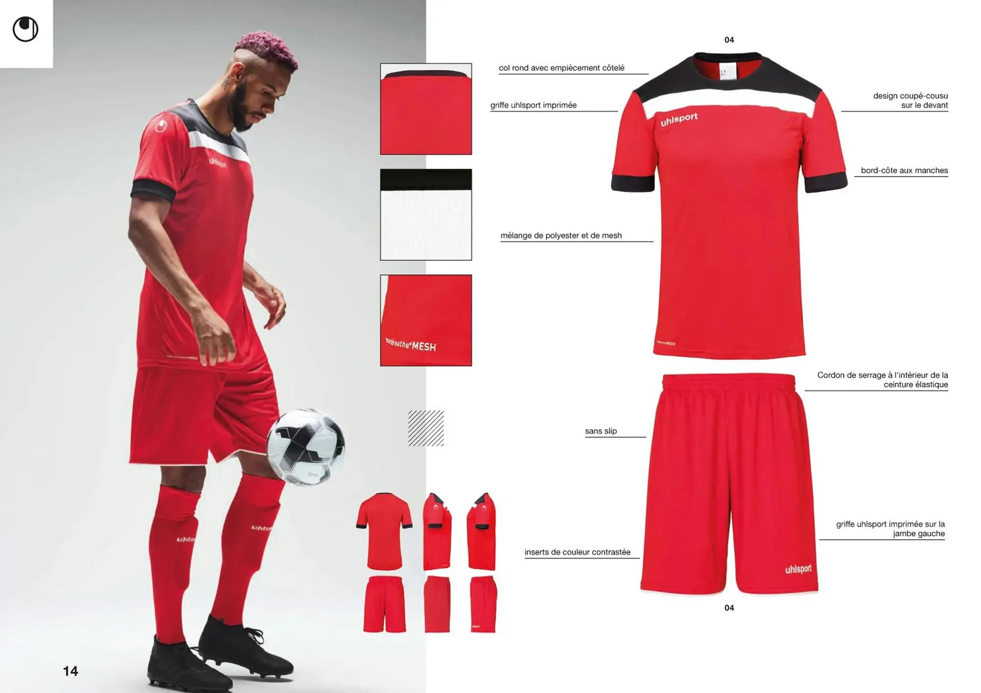 Catalogue Uhlsport du 1 mars au 31 décembre 2023 - Catalogue page 14