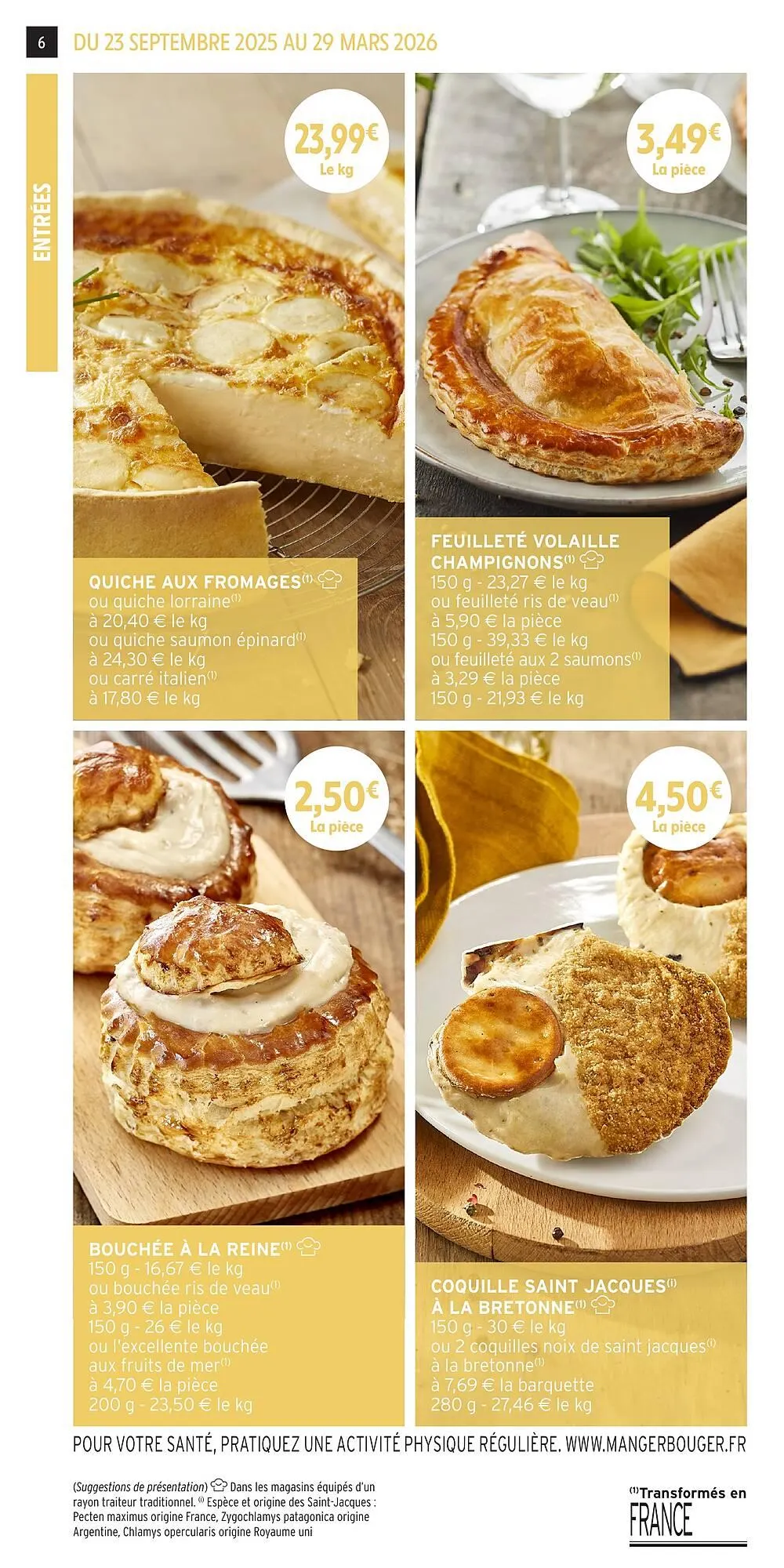 Catalogue Intermarché du 23 septembre au 29 mars 2026 - Catalogue page 6