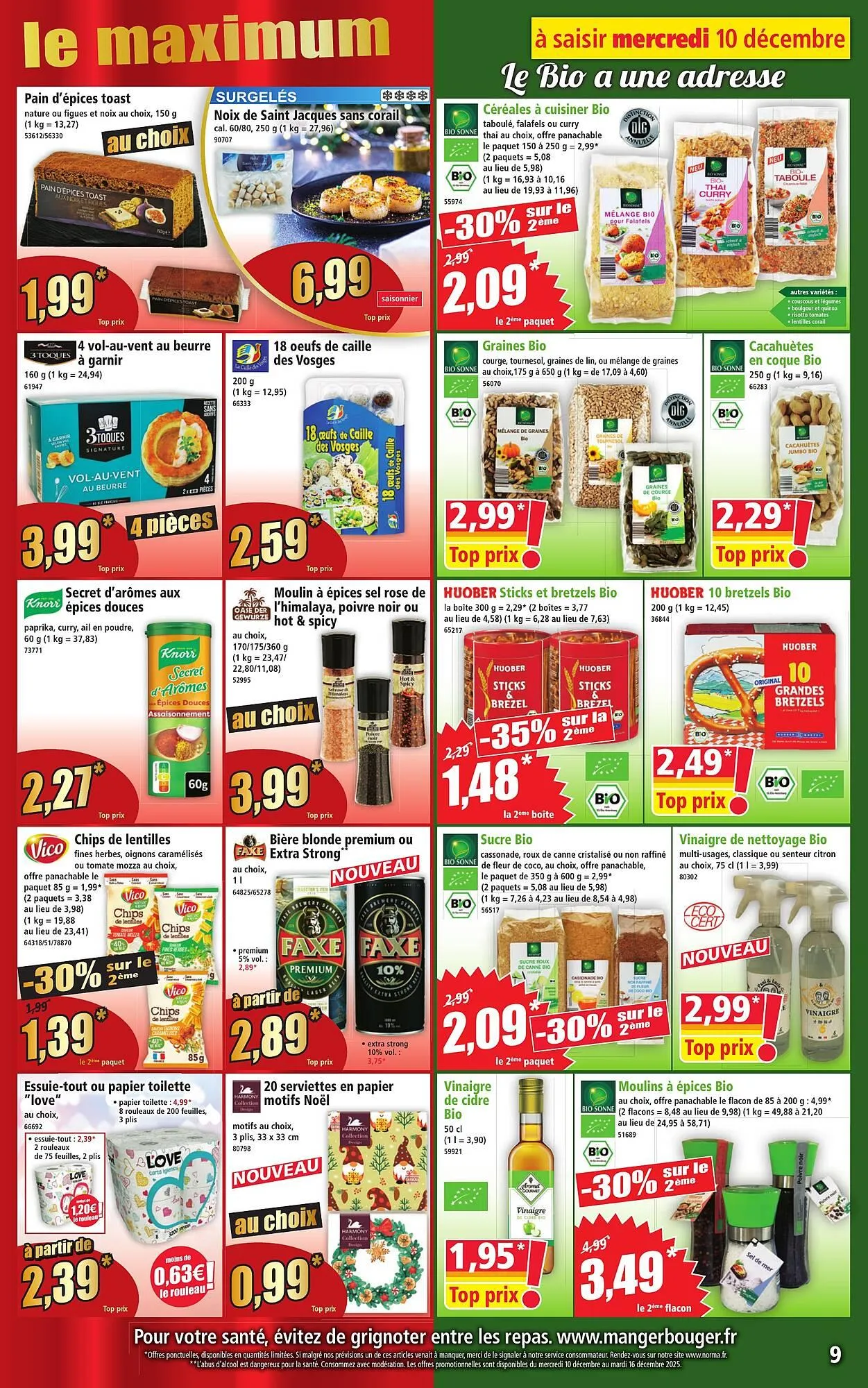 Catalogue Norma du 10 décembre au 16 décembre 2025 - Catalogue page 9