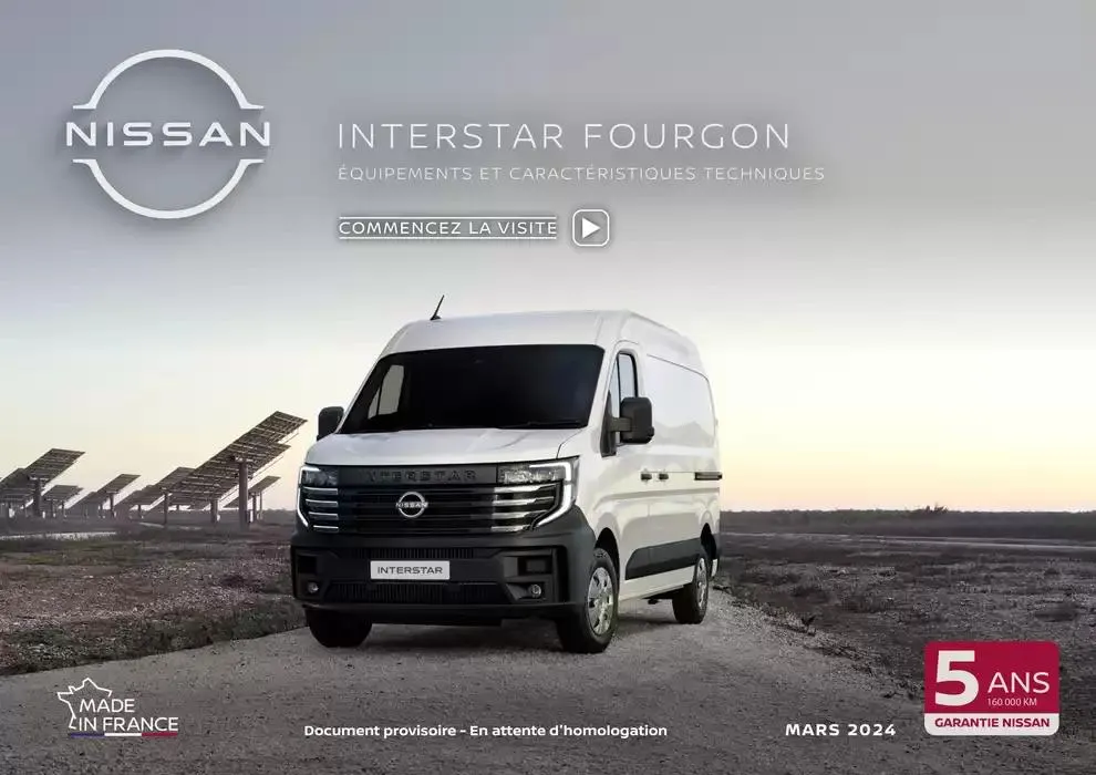 Nouveau Nissan Interstar du 13 mai au 13 mai 2026 - Catalogue page 1