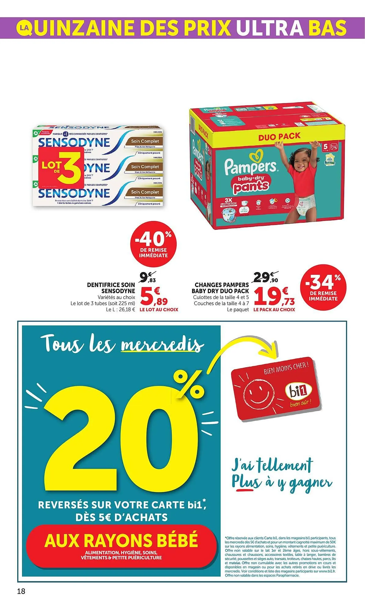 Catalogue Bi1 du 10 mars au 22 mars 2026 - Catalogue page 18