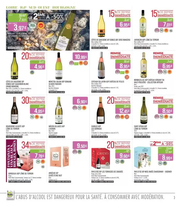 FOIRE AU VINS PRINTEMPS 2025 du 18 mars au 30 mars 2025 - Catalogue page 3