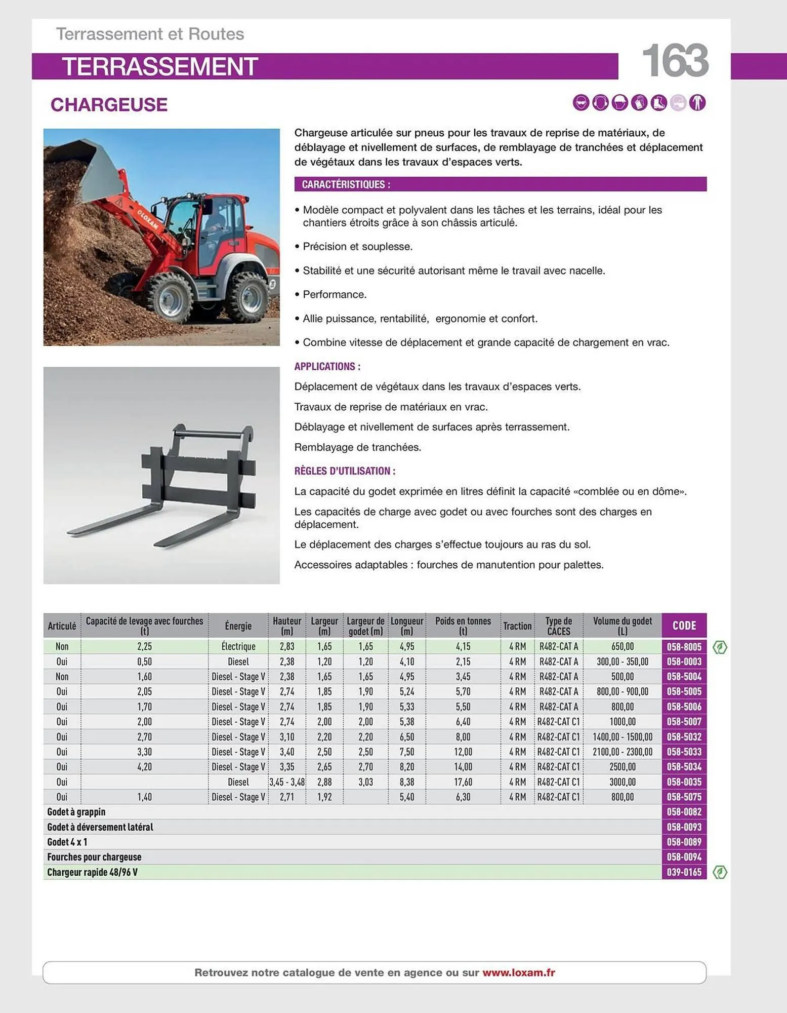 Catalogue Loxam du 10 avril au 31 décembre 2025 - Catalogue page 165