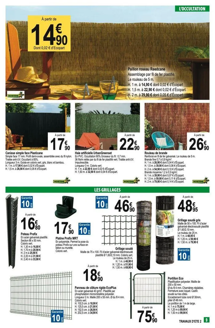 Travaux d'été du 6 août au 24 août 2024 - Catalogue page 15