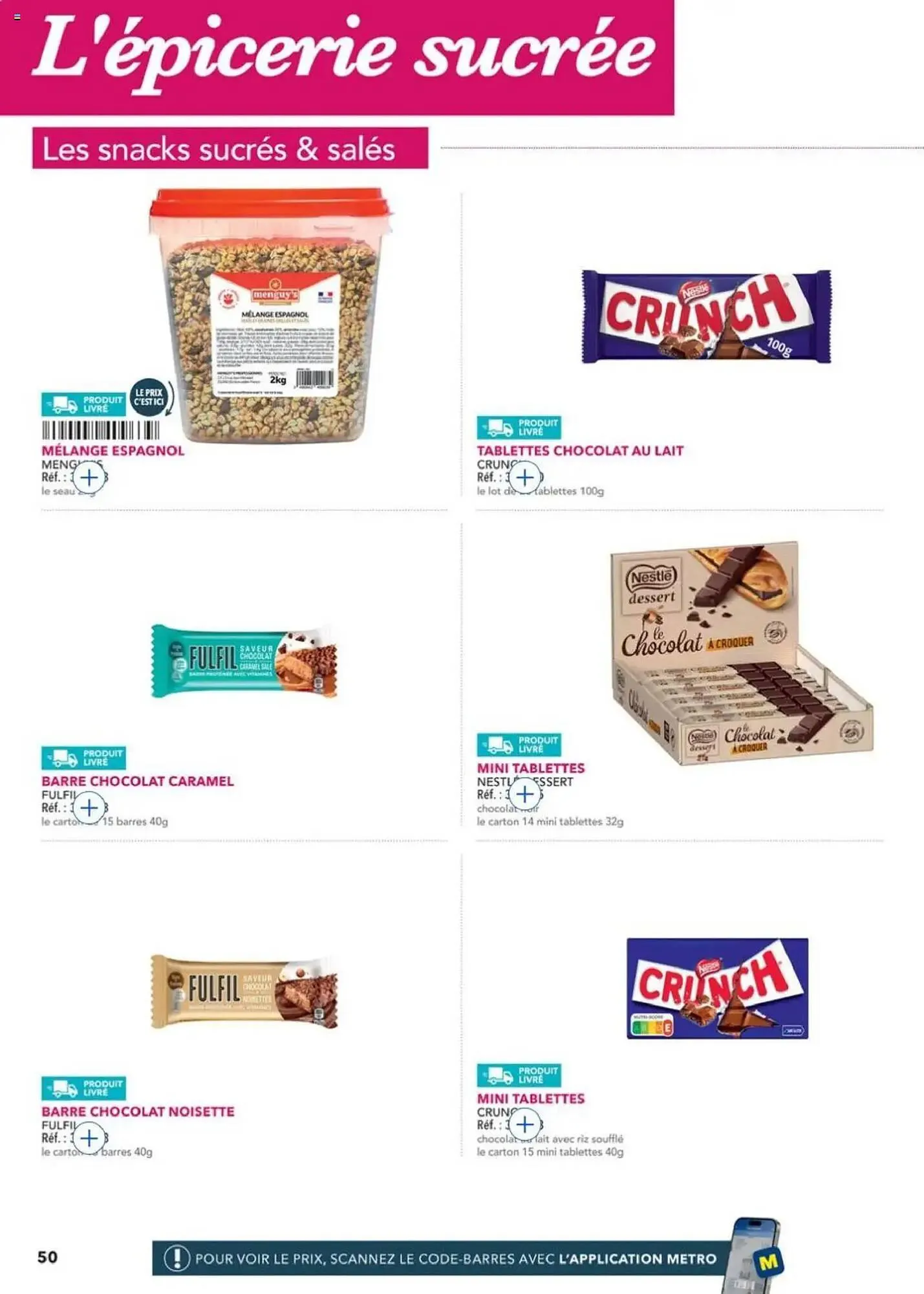 Catalogue METRO du 2 octobre au 31 décembre 2025 - Catalogue page 50