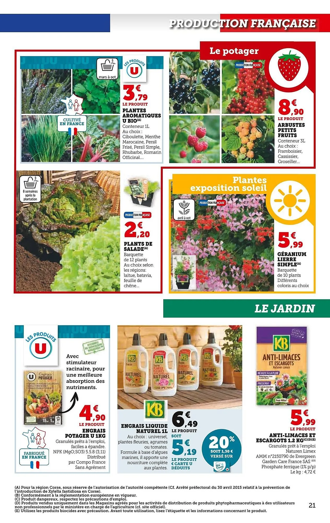 Catalogue Super U du 25 mars au 21 avril 2025 - Catalogue page 21
