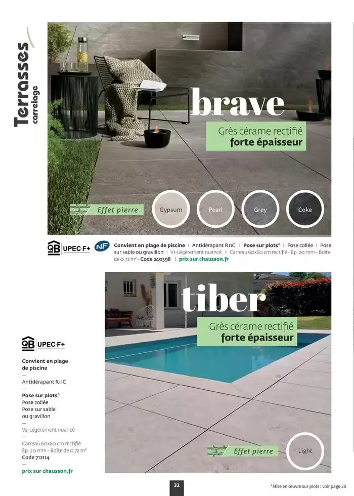 Aménagez votre extérieur SAISON 2025 du 1 janvier au 31 décembre 2025 - Catalogue page 34
