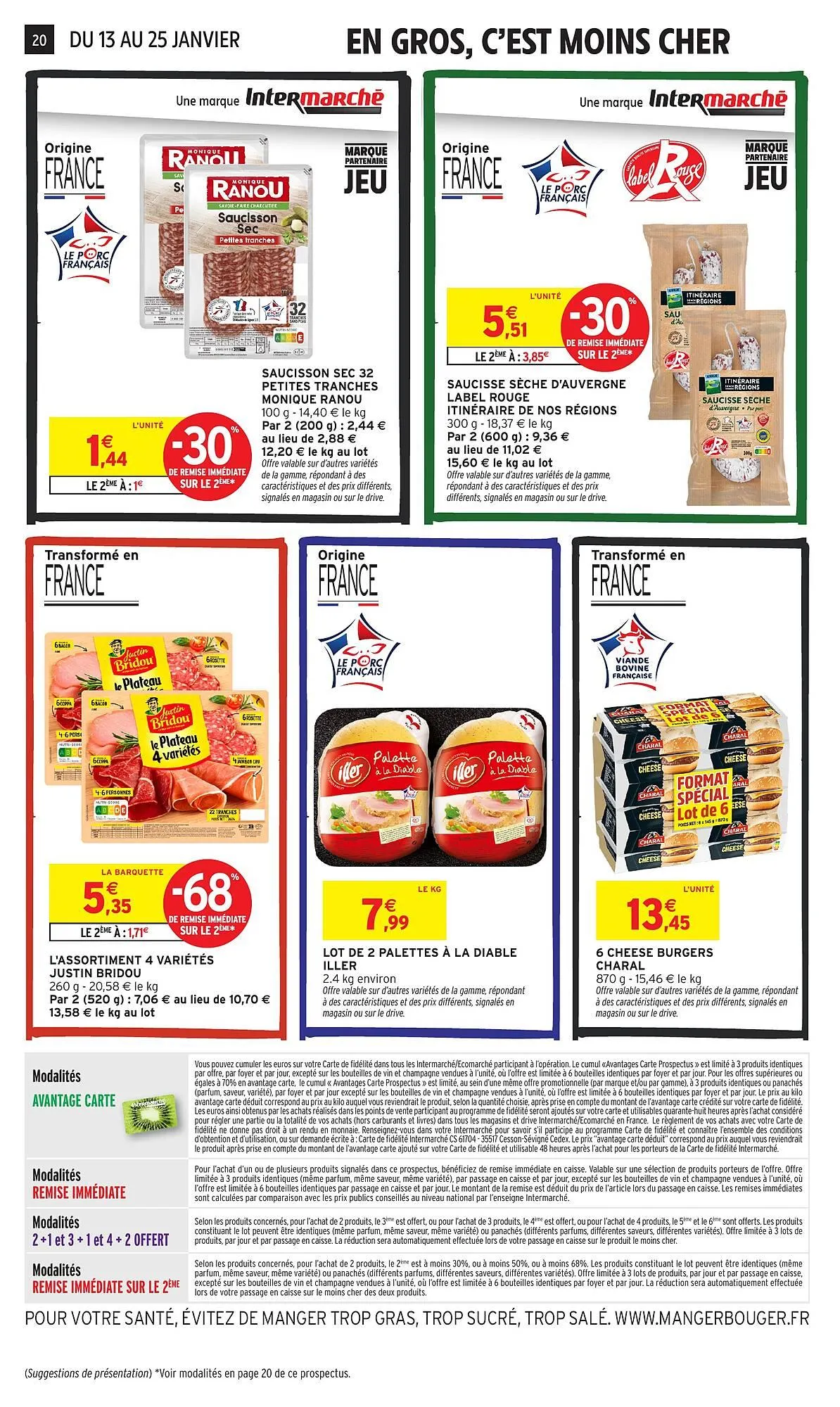 Catalogue Intermarché du 13 janvier au 25 janvier 2026 - Catalogue page 20