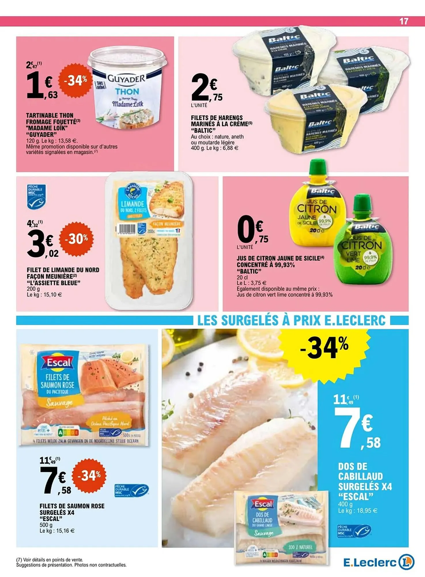 Catalogue E.Leclerc du 17 mars au 28 mars 2026 - Catalogue page 17