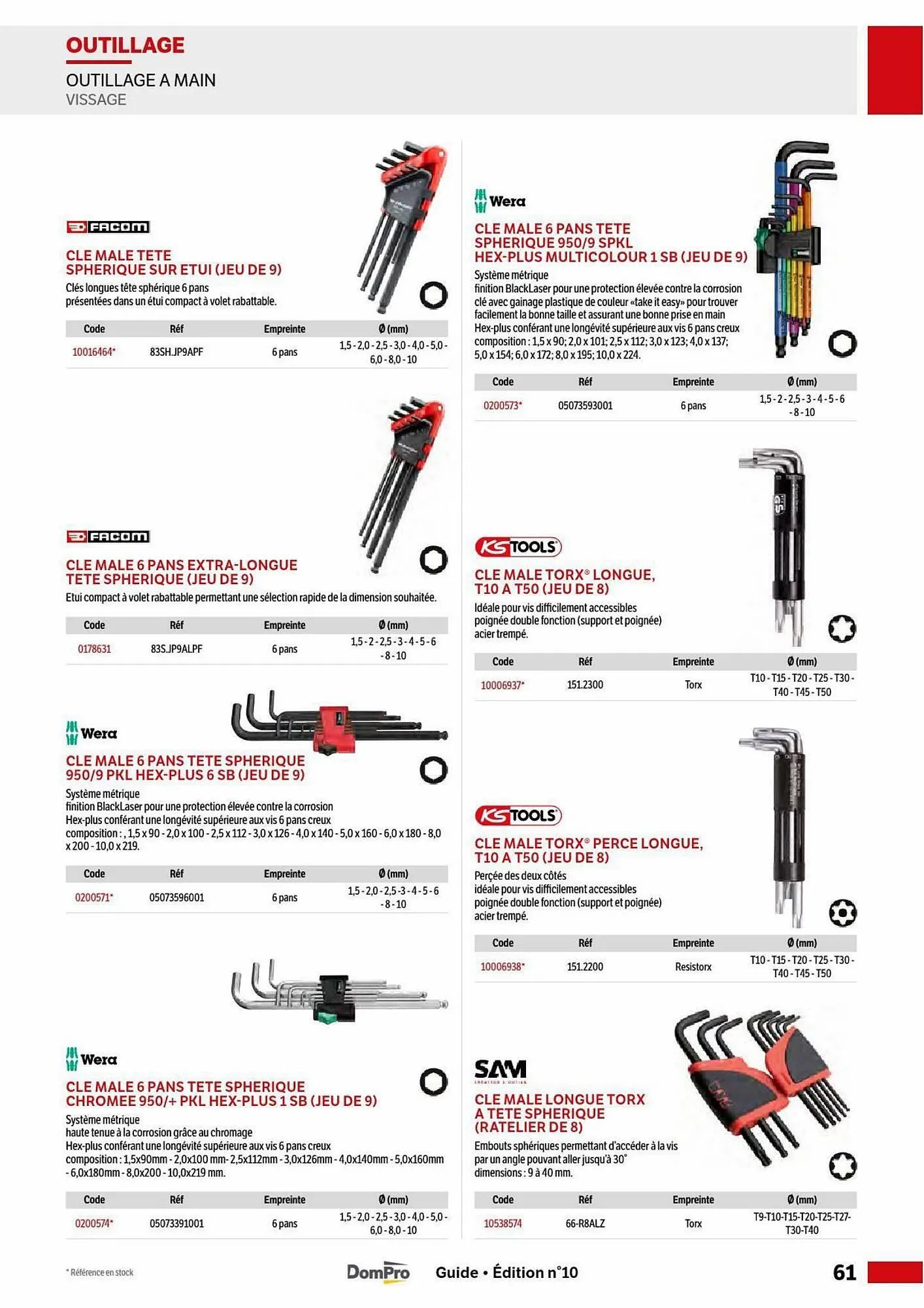 Catalogue DomPro du 5 mai au 30 août 2025 - Catalogue page 61