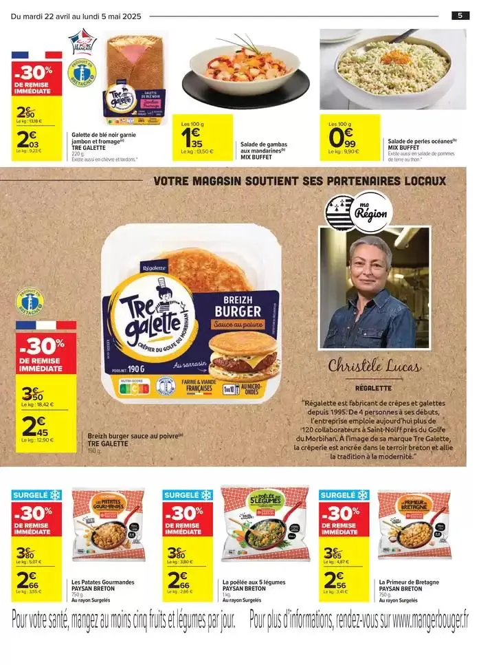 LE MEILLEUR DE MA RÉGION du 22 avril au 5 mai 2025 - Catalogue page 5