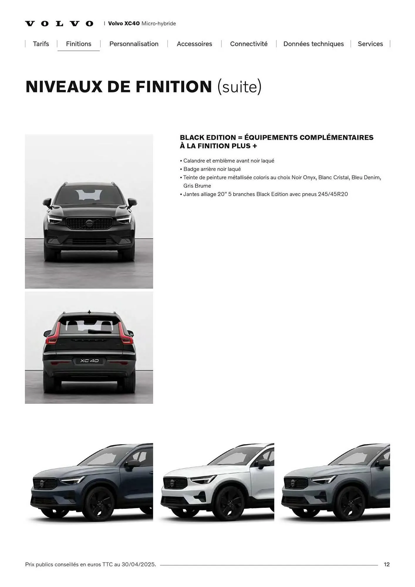 Catalogue VOLVO du 7 janvier au 31 janvier 2027 - Catalogue page 12