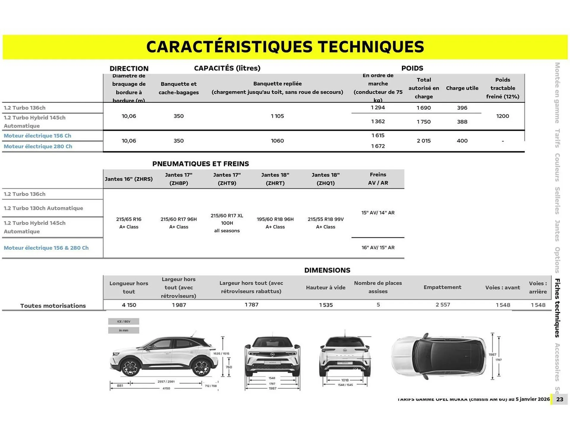 Catalogue Opel du 6 janvier au 6 janvier 2027 - Catalogue page 24