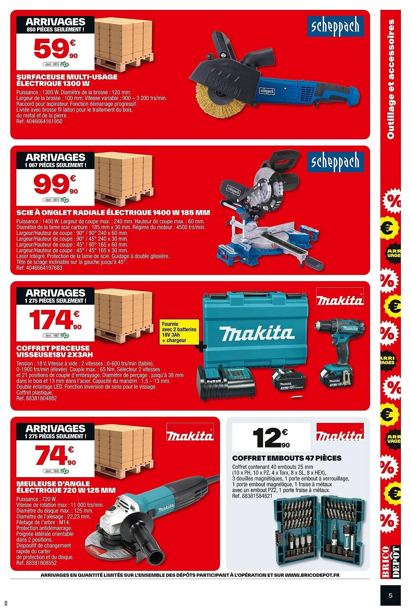 Catalogue Brico Dépôt du 24 octobre au 6 novembre 2025 - Catalogue page 5