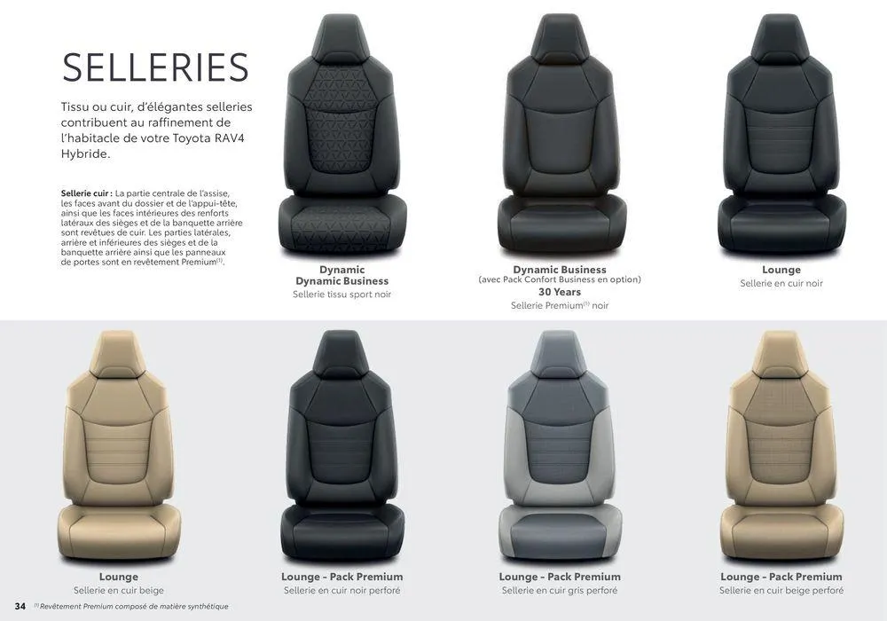 Toyota RAV4  du 2 septembre au 31 août 2025 - Catalogue page 34