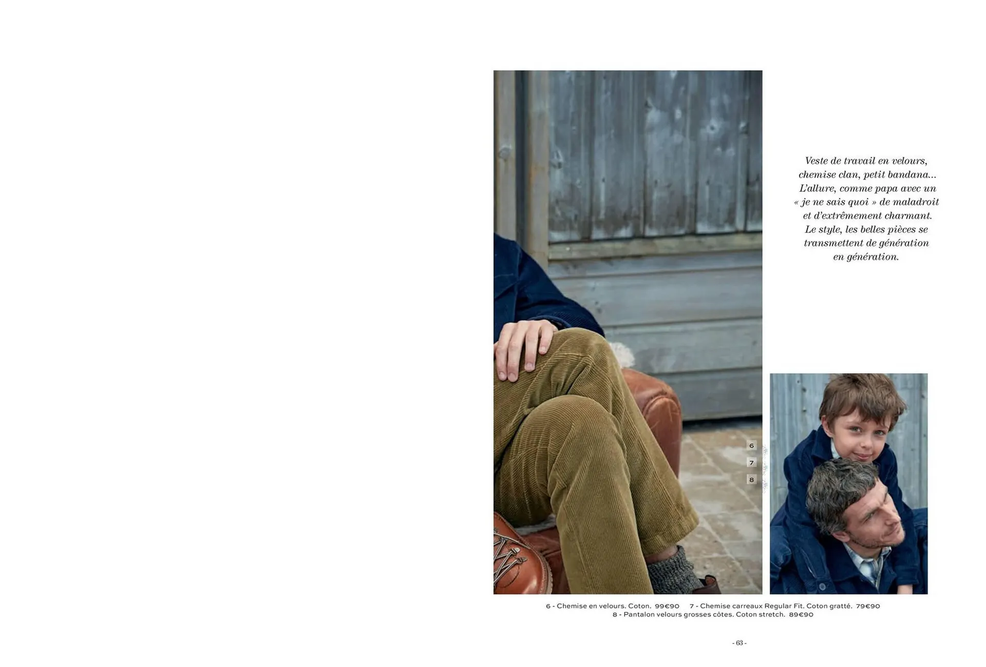 Catalogue Cyrillus du 25 octobre au 31 décembre 2023 - Catalogue page 63