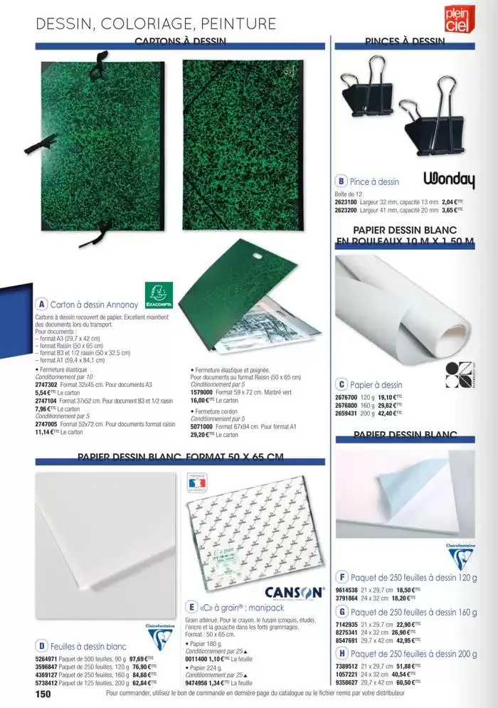 Écoles et loisirs 2025 du 1 janvier au 31 décembre 2025 - Catalogue page 150