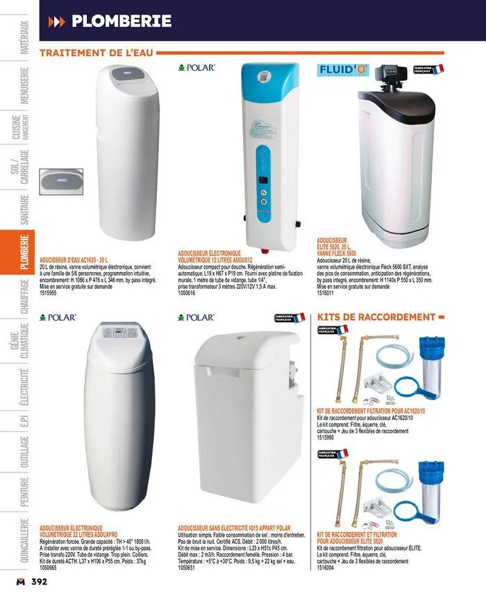 Guide produits 2024 du 15 mars au 31 décembre 2024 - Catalogue page 392