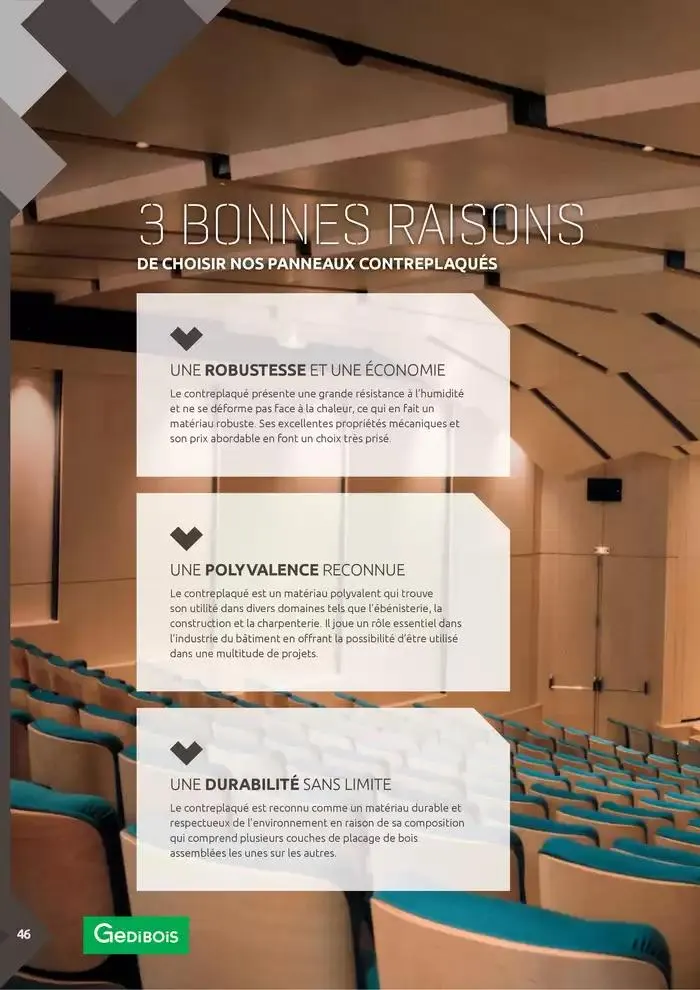 Aménagents Intérieurs du 9 décembre au 9 juin 2025 - Catalogue page 46