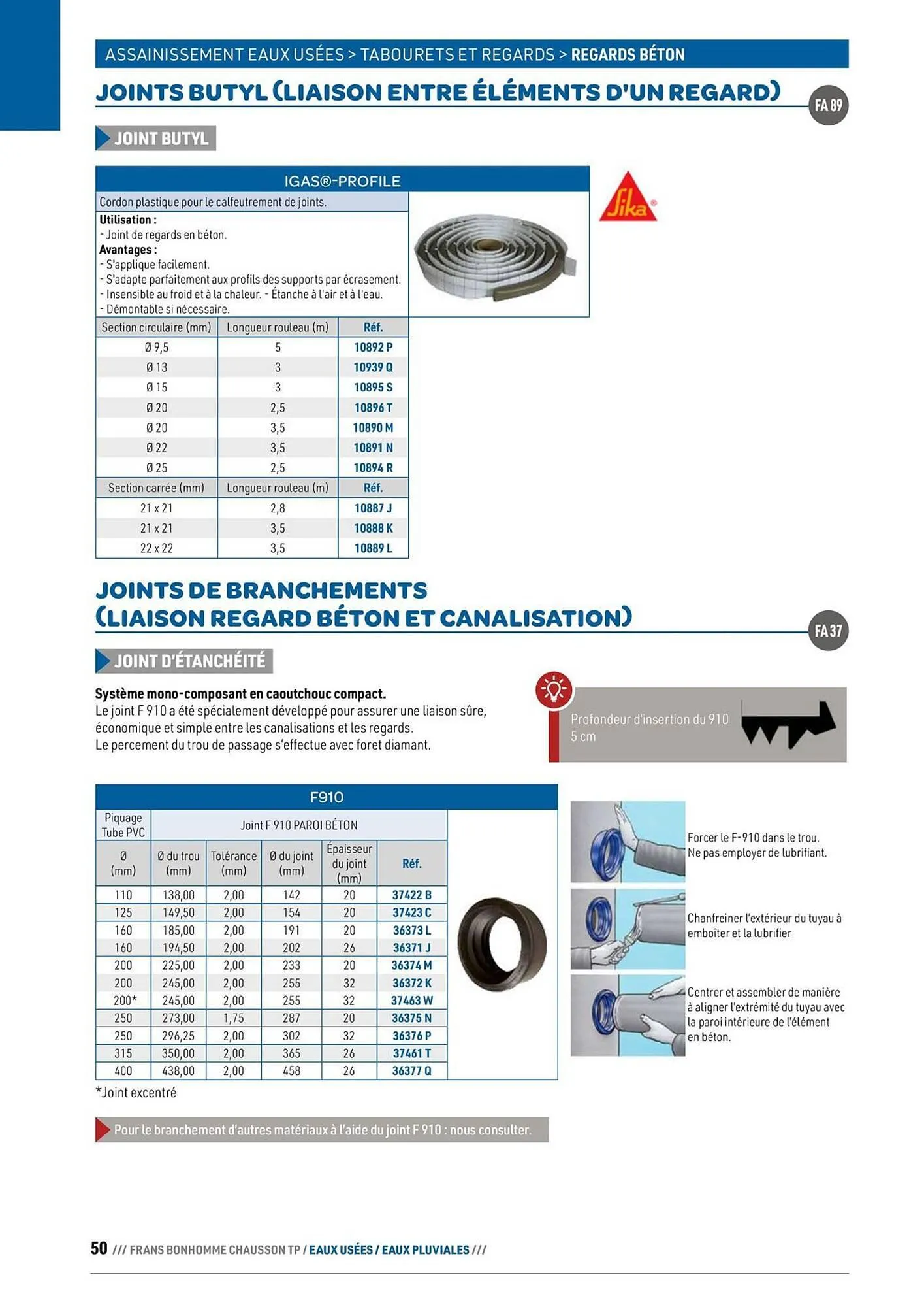 Catalogue Chausson Matériaux du 24 septembre au 31 décembre 2025 - Catalogue page 50
