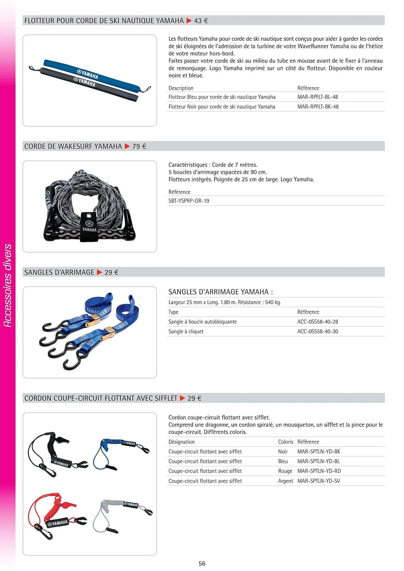 Catalogue Yamaha du 25 février au 31 mai 2026 - Catalogue page 55